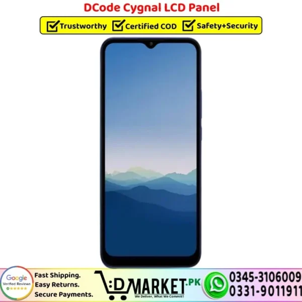 Dcode Cygnal LCD Panel Price In Pakistan