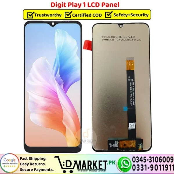 Digit Play 1 LCD Panel Screen Unit - DMarket.Pk
