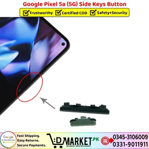 Google Pixel 5a 5G Side Keys Button Price In Pakistan