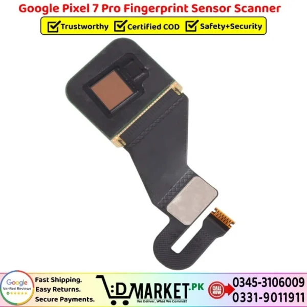 Google Pixel 7 Pro Fingerprint Sensor Scanner Price In Pakistan