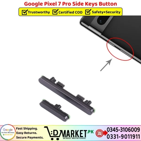Google Pixel 7 Pro Side Keys Button Price In Pakistan