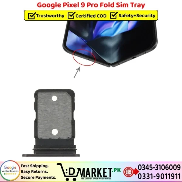 Google Pixel 9 Pro Fold Sim Tray Price In Pakistan