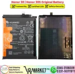 Honor 30 - Honor 30S Original Battery Price In Pakistan