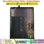 Honor 30 Pro - Honor 30 Pro Plus Original Battery Price In Pakistan