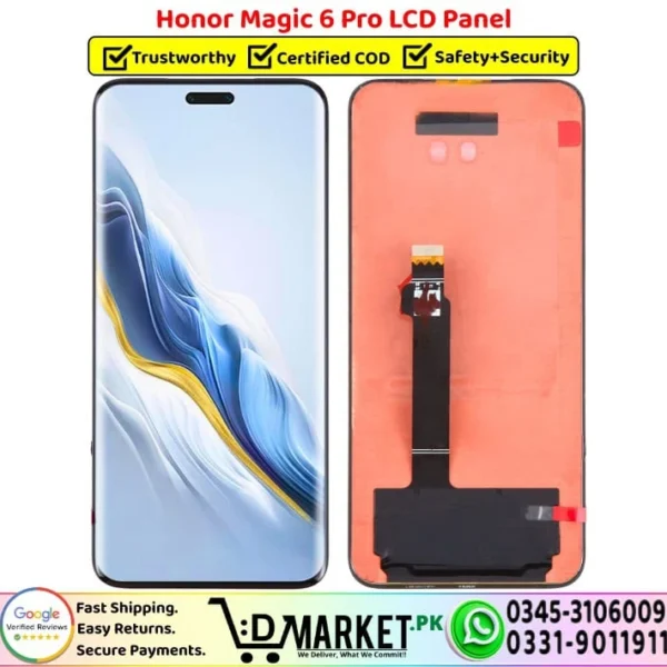 Honor Magic 6 Pro LCD Panel Price In Pakistan