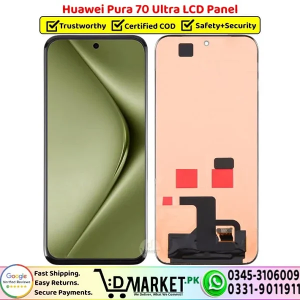 Huawei Pura 70 Ultra LCD Panel Unit Screen - DMarket.Pk