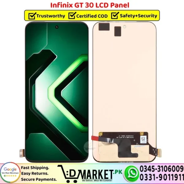 Infinix GT 30 LCD Panel Price In Pakistan