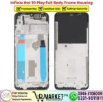 Infinix Hot 10 Play Full Body Frame Housing Price In Pakistan