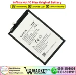 Infinix Hot 10 Play Original Battery - DMarket.Pk