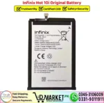 Infinix Hot 10i Original Battery Price In Pakistan