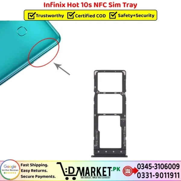 Infinix Hot 10s NFC Sim Tray Price In Pakistan