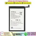 Infinix Hot 30 Original Battery Price In Pakistan