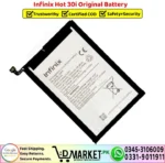 Infinix Hot 30i Original Battery Price In Pakistan