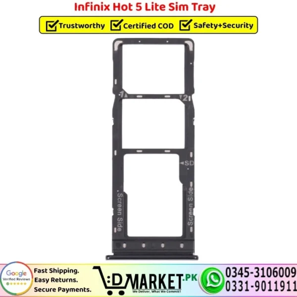 Infinix Hot 5 Lite Sim Tray - DMarket.Pk