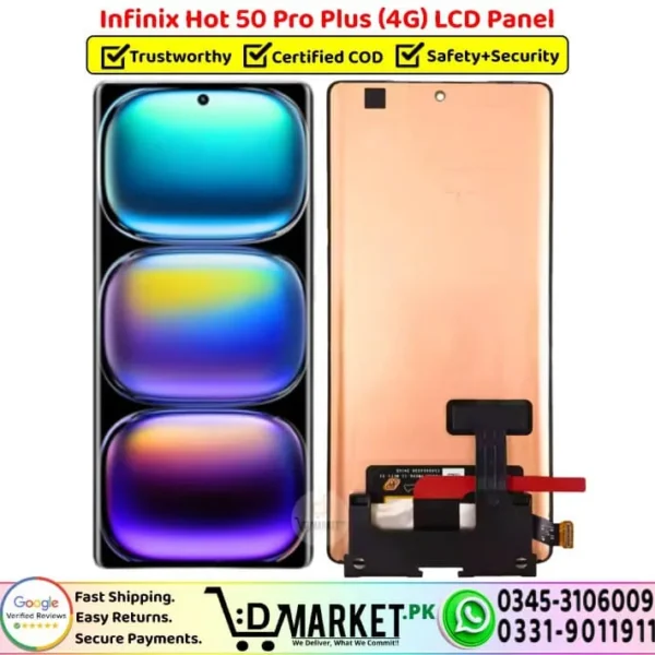 Infinix Hot 50 Pro Plus 4G LCD Panel - DMarket.Pk