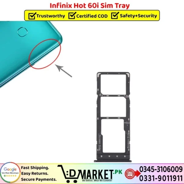 Infinix Hot 60i Sim Tray Price In Pkaistan