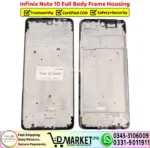Infinix Note 10 Full Body Frame Housing Price In Pakistan