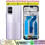 Infinix Note 10 Full Body Frame Housing Price In Pakistan