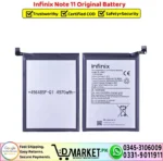 Infinix Note 11 Original Battery Price In Pakistan