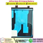 Infinix Note 30 Original Battery Price In Pakistan