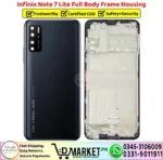 Infinix Note 7 Lite Full Body Frame Housing Price In Pakistan