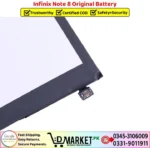 Infinix Note 8 Original Battery Price In Pakistan