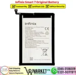 Infinix Smart 7 Original Battery Price In Pakistan