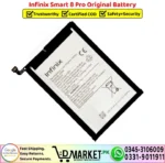 Infinix Smart 8 Pro Original Battery Price In Pakistan