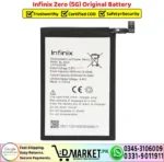 Infinix Zero 5G Original Battery Price In Pakistan