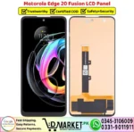 Motorola Edge 20 Fusion LCD Panel Screen Combo - DMarket.Pk
