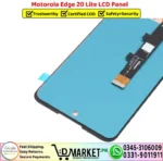 Motorola Edge 20 Lite LCD Panel Screen Combo - DMarket.Pk