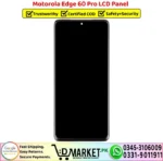 Motorola Edge 60 Pro LCD Panel Price In Pakistan