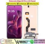 Motorola Edge 60 Pro LCD Panel Price In Pakistan