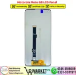 Motorola Moto G8 LCD Panel Price In Pakistan