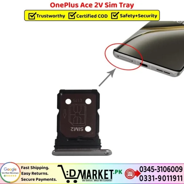 OnePlus Ace 2V Sim Tray Price In Pakistan