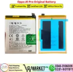 Oppo A1 Pro Original Battery - DMarket.Pk