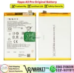 Oppo A3 Pro Original Battery - DMarket.Pk