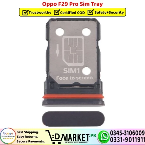 Oppo F29 Pro Sim Tray Price In Pakistan
