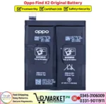 Oppo Find X2 Original Battery Price In Pakistan