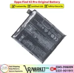 Oppo Find X2 Pro Original Battery Price In Pakistan