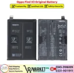 Oppo Find X3 Original Battery Price In Pakistan