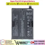 Oppo Find X3 Original Battery - Image 2