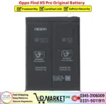 Oppo Find X5 Pro Original Battery Price In Pakistan