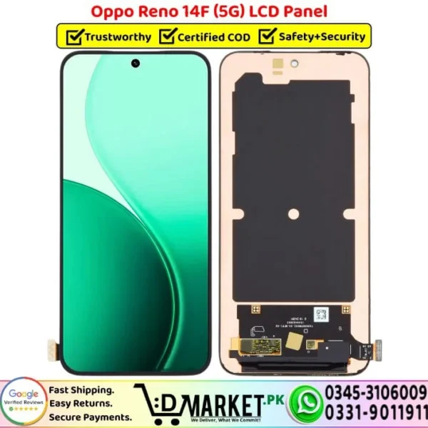 Oppo Reno 14F 5G LCD Panel Price In Pakistan
