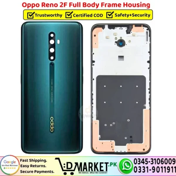 Oppo Reno 2F Full Body Frame Housing Price In Pakistan