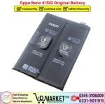 Oppo Reno 4 5G Original Battery Price In Pakistan