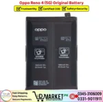 Oppo Reno 4 5G Original Battery Price In Pakistan