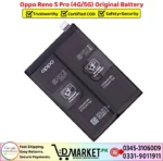 Oppo Reno 5 Pro Original Battery Price In Pakistan