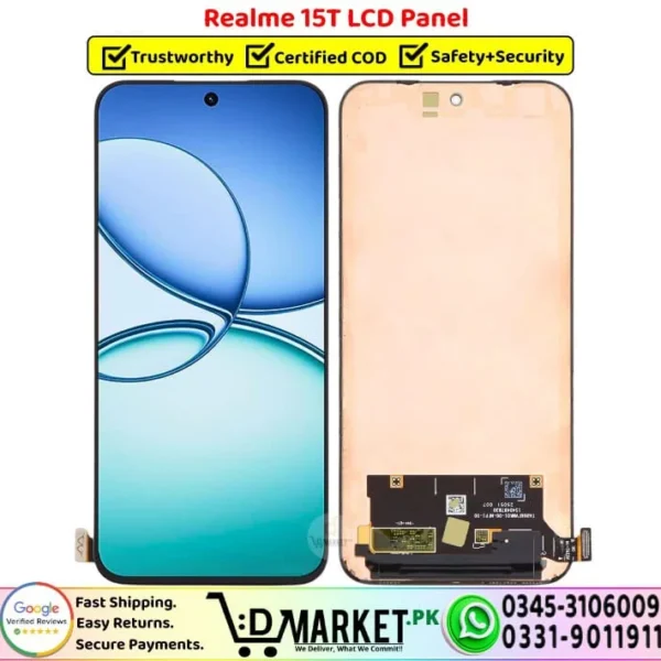 Realme 15T LCD Unit Panel Screen Combo - DMarket.Pk