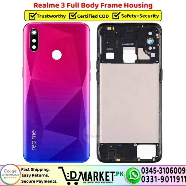 Realme 3 Full Body Frame Housing Price In Pakistan